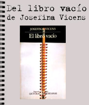 Del libro vaco de Josefina Vicens