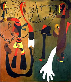 Joan Miró - Caracol, mujer, flor, estrella -