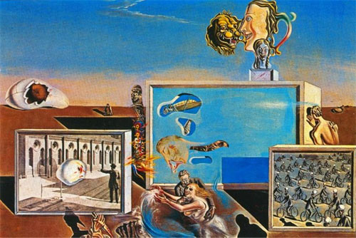 Los placeres iluminados - Salvador Dalí